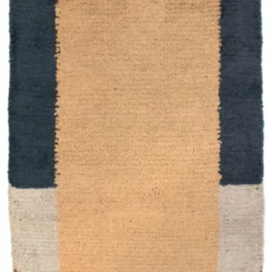 Tapis Népalais - 140 x 70 cm - marron clair