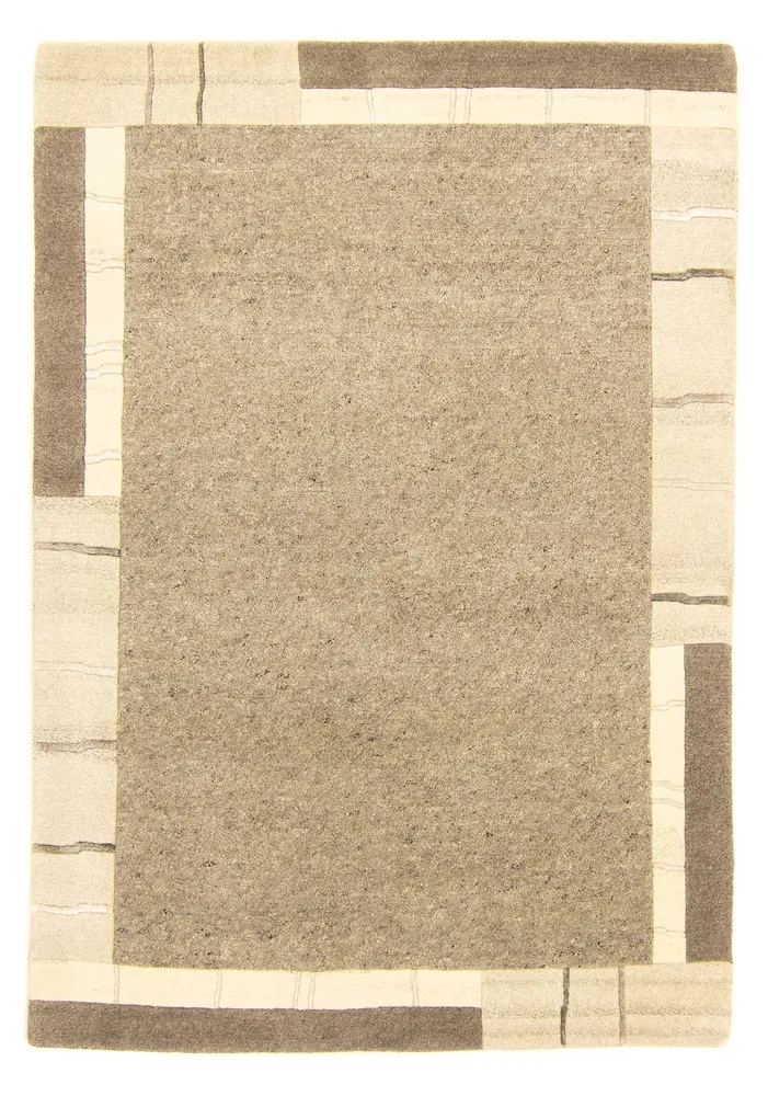 Tapis Népalais - 185 x 128 cm - gris