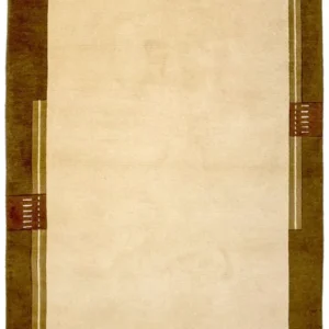 Tapis Népalais - 197 x 143 cm - beige
