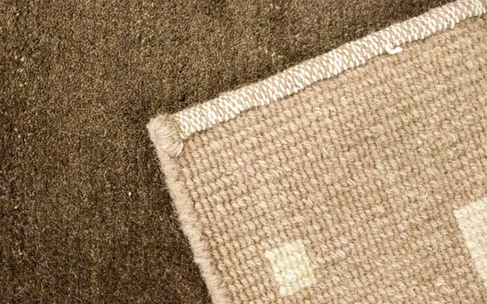 Tapis Népalais - 197 x 143 cm - marron
