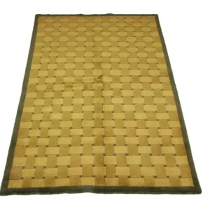 Tapis Népalais - 245 x 155 cm - or