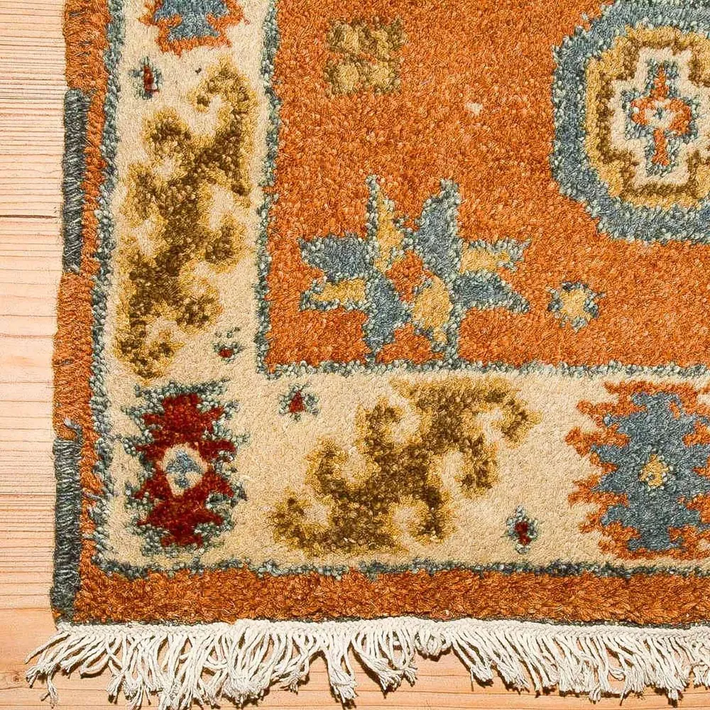 Tapis oriental - 117 x 63 cm - orange