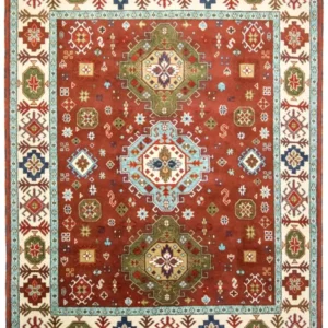 Tapis oriental - 306 x 244 cm - rouge