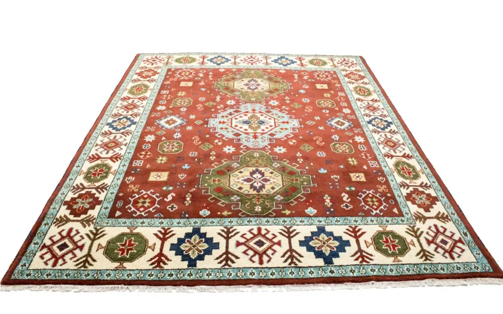 Tapis oriental - 306 x 244 cm - rouge