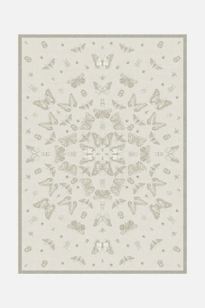 Tapis Papillon Beige