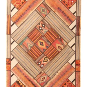 Tapis patchwork - 230 x 160 cm - multicolore