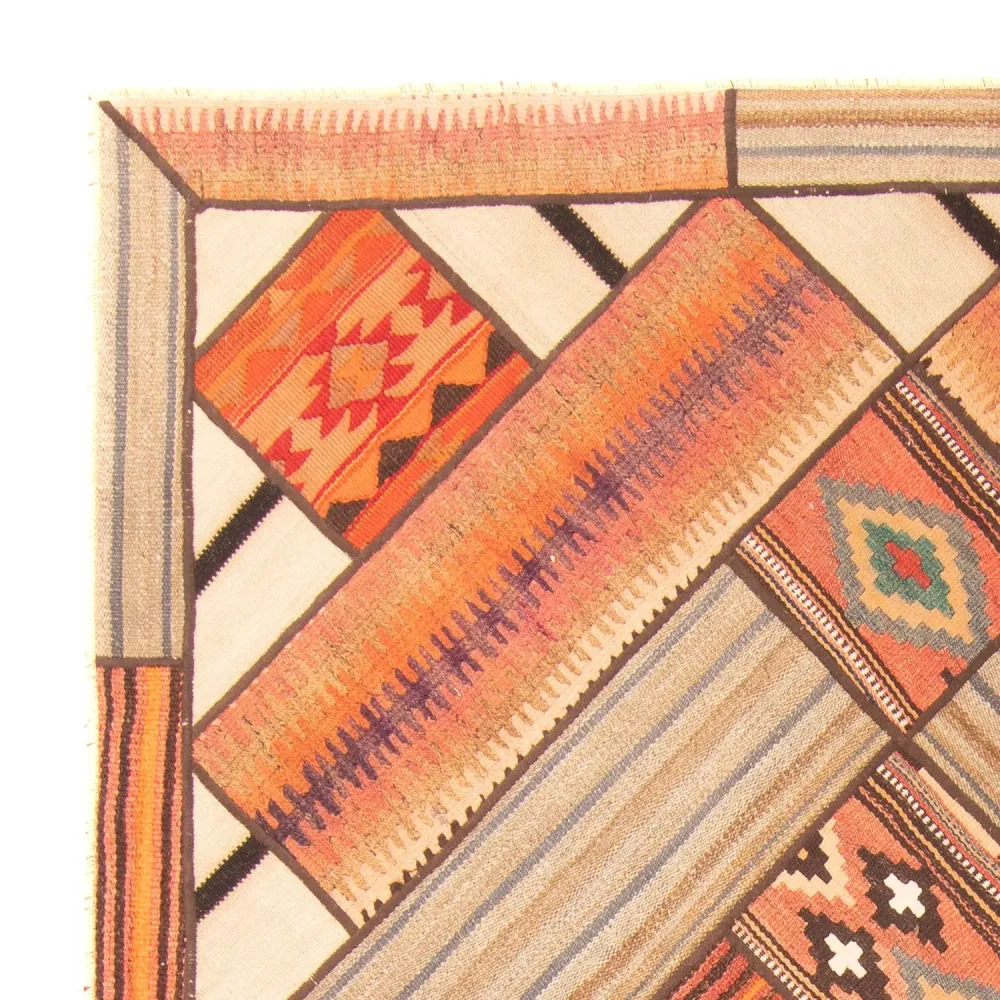Tapis patchwork - 230 x 160 cm - multicolore