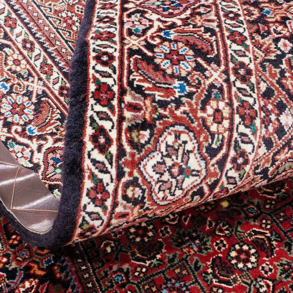 Tapis persan - Bidjar - 176 x 110 cm - rouge clair