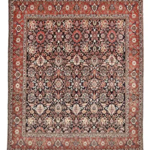 Tapis persan - Bidjar - 247 x 210 cm - rouille