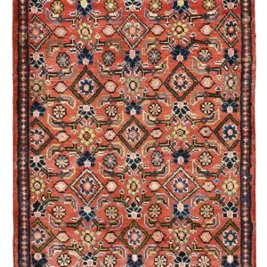 Tapis persan - Classique - 130 x 65 cm - rouge clair