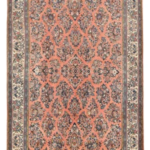 Tapis persan - Classique - 287 x 160 cm - rouge clair
