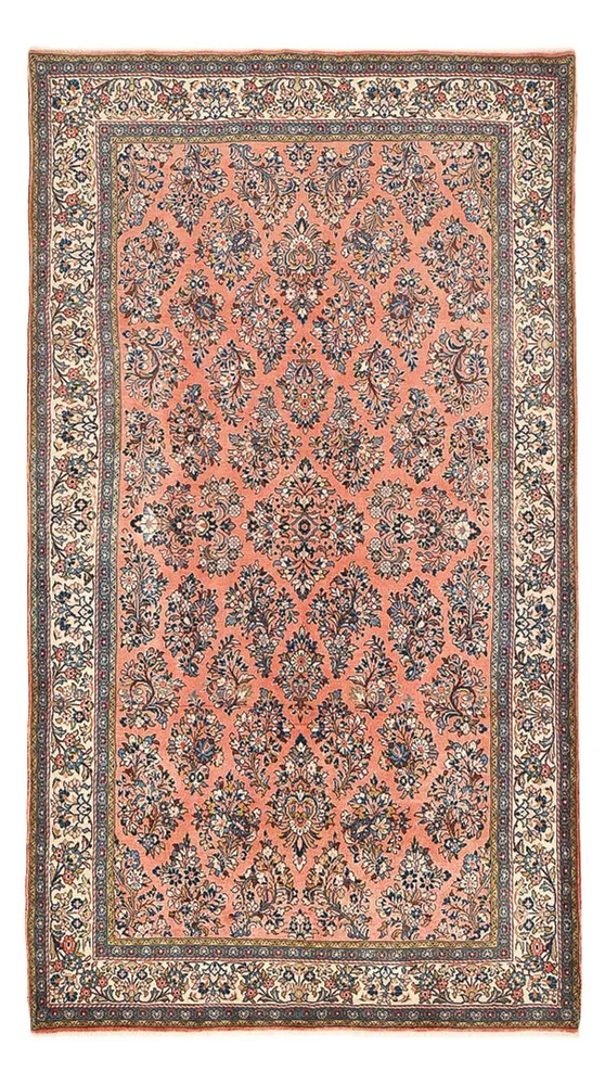 Tapis persan - Classique - 287 x 160 cm - rouge clair