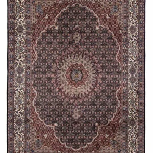 Tapis persan - Classique - 290 x 198 cm - bleu foncé