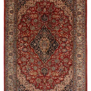 Tapis persan - Classique - 295 x 200 cm - rouge foncé