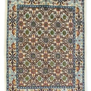 Tapis persan - Classique - 60 x 40 cm - bleu