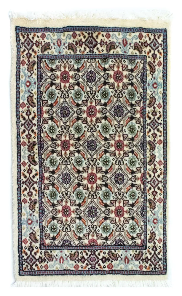 Tapis persan - Classique - 60 x 40 cm - bleu