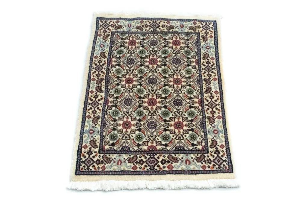 Tapis persan - Classique - 60 x 40 cm - bleu