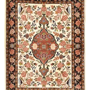 Tapis persan - Ghom - 120 x 70 cm - multicolore