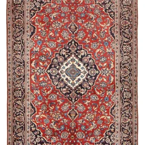 Tapis persan - Keshan - 257 x 146 cm - rouge