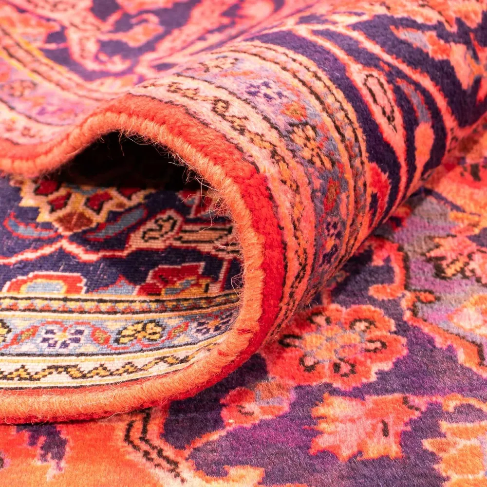 Tapis persan - Keshan - 277 x 170 cm - rouge clair