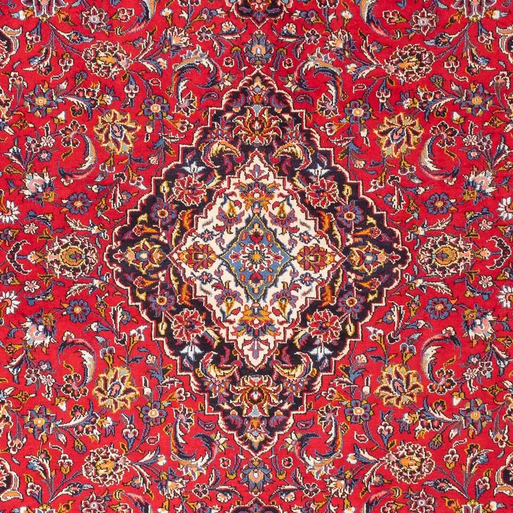 Tapis persan - Keshan - 300 x 218 cm - rouge