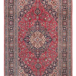 Tapis persan - Keshan - 305 x 190 cm - rouge