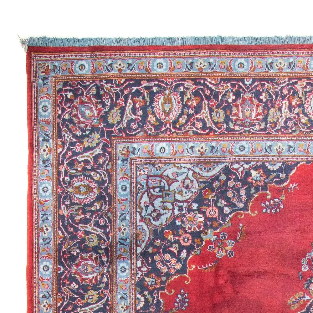 Tapis persan - Keshan - 325 x 225 cm - rouge foncé
