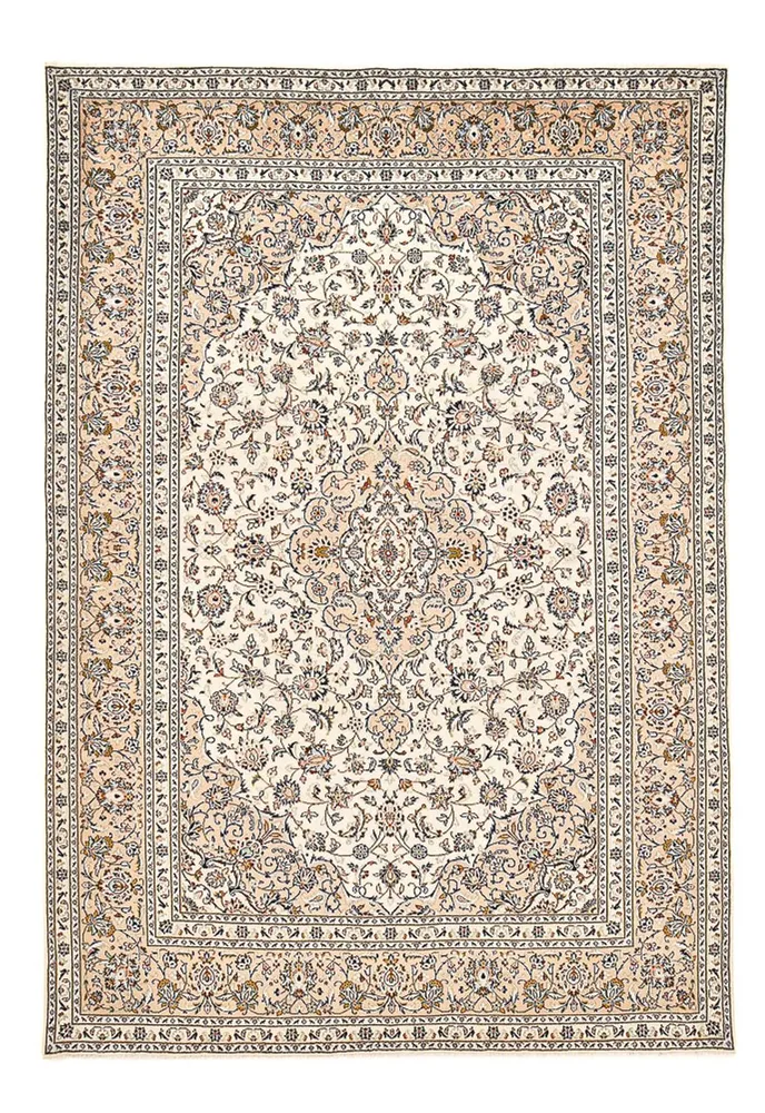 Tapis persan - Keshan - 360 x 250 cm - beige clair