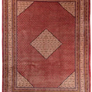 Tapis persan - Mir - 320 x 220 cm - rouge