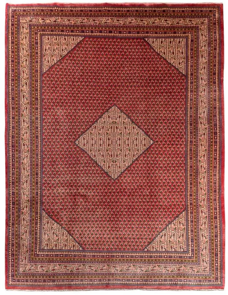 Tapis persan - Mir - 320 x 220 cm - rouge