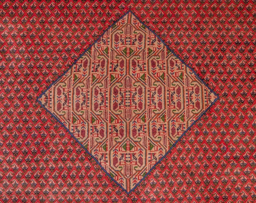 Tapis persan - Mir - 320 x 220 cm - rouge