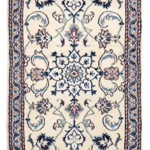 Tapis persan - Nain - 135 x 68 cm - beige
