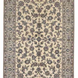 Tapis persan - Nain - 293 x 196 cm - sable