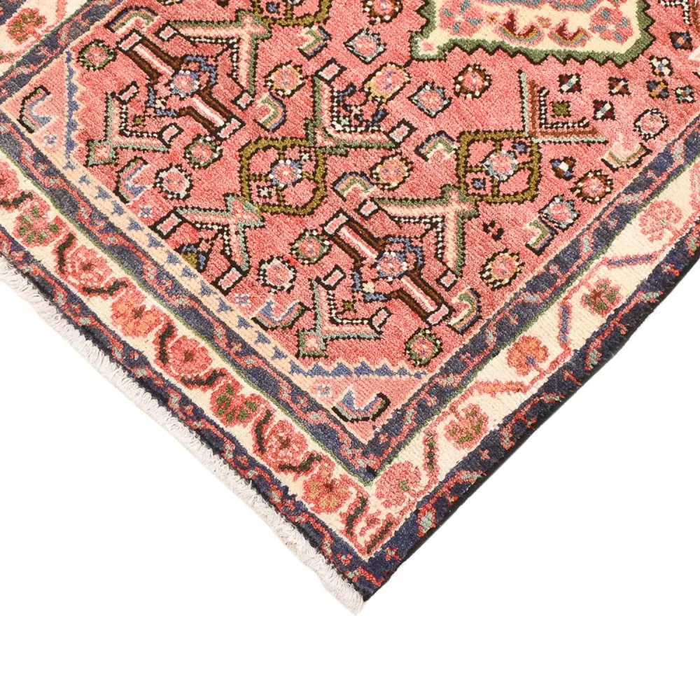 Tapis persan - Nomadic - 102 x 63 cm - rouge clair