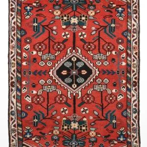 Tapis persan - Nomadic - 105 x 63 cm - rouge