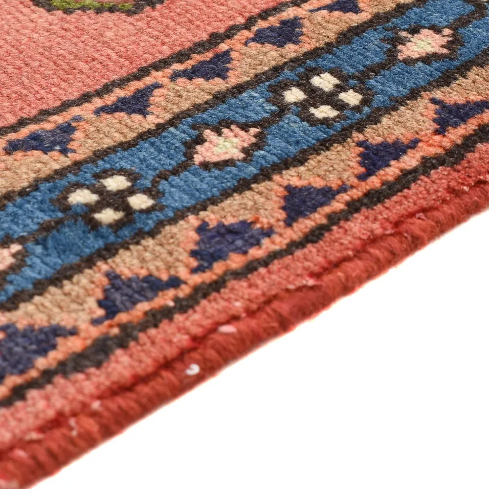 Tapis persan - Nomadic - 110 x 79 cm - rouge clair