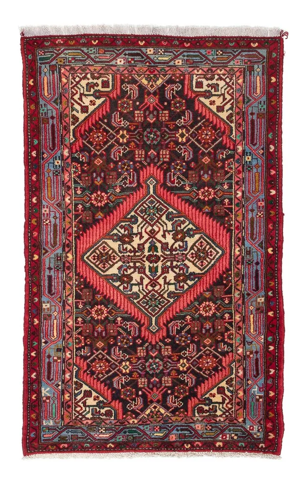 Tapis persan - Nomadic - 117 x 77 cm - multicolore