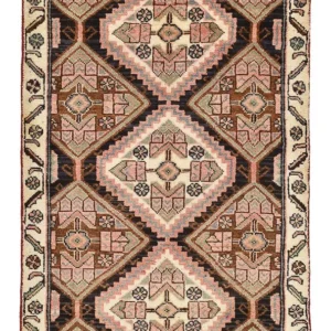 Tapis persan - Nomadic - 120 x 70 cm - beige clair