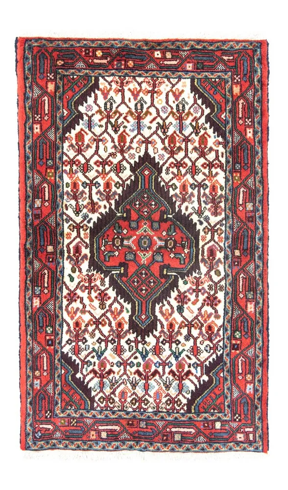 Tapis persan - Nomadic - 120 x 75 cm - rouge