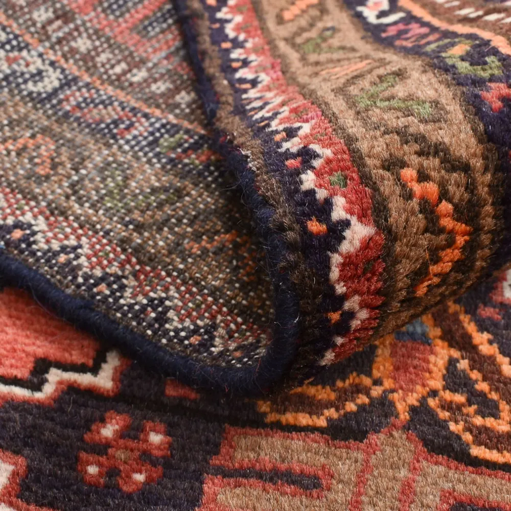 Tapis persan - Nomadic - 124 x 72 cm - rouge clair