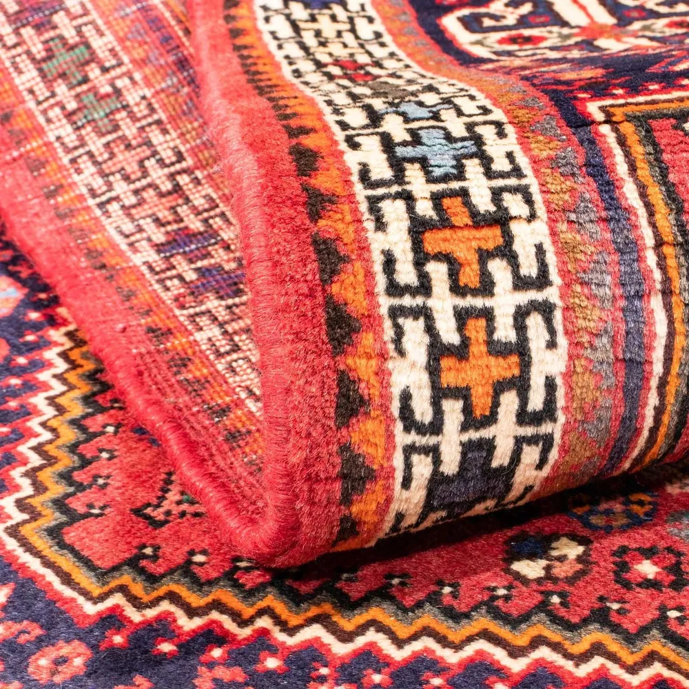 Tapis persan - Nomadic - 144 x 103 cm - rouge