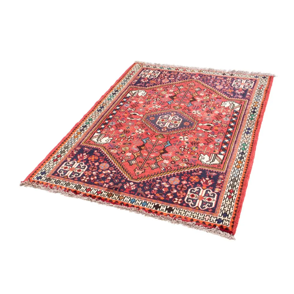 Tapis persan - Nomadic - 144 x 103 cm - rouge