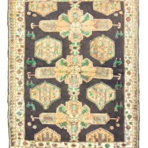 Tapis persan - Nomadic - 145 x 115 cm - bleu