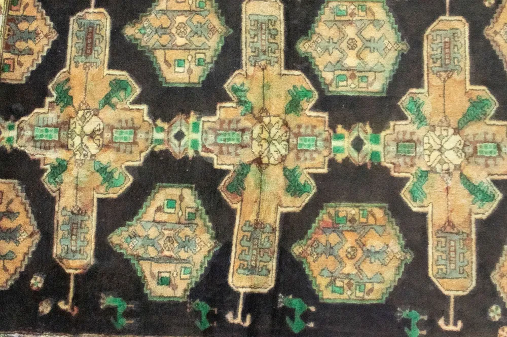 Tapis persan - Nomadic - 145 x 115 cm - bleu