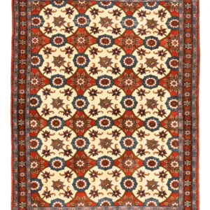 Tapis persan - Nomadic - 148 x 103 cm - multicolore