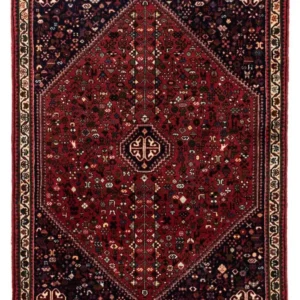 Tapis persan - Nomadic - 152 x 110 cm - rouge foncé