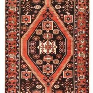 Tapis persan - Nomadic - 200 x 130 cm - rouge clair