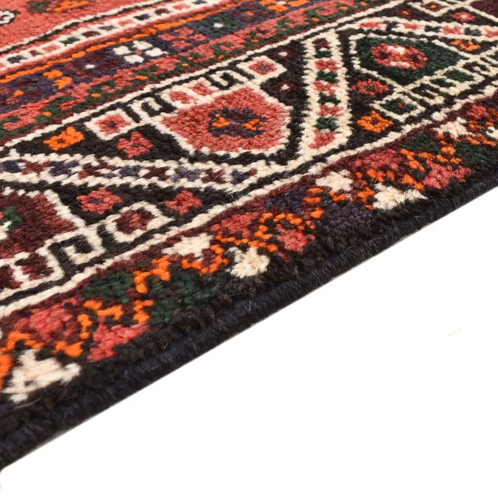 Tapis persan - Nomadic - 205 x 118 cm - rouge foncé