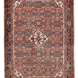 Tapis persan - Nomadic - 208 x 147 cm - rouge clair