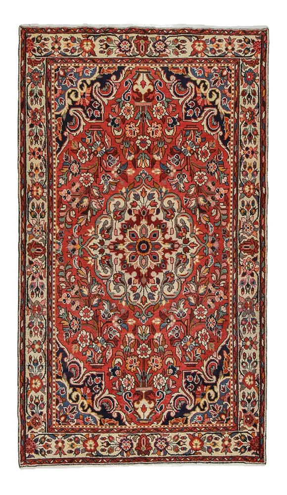 Tapis persan - Nomadic - 283 x 162 cm - rouge